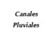 Canales Pluviales