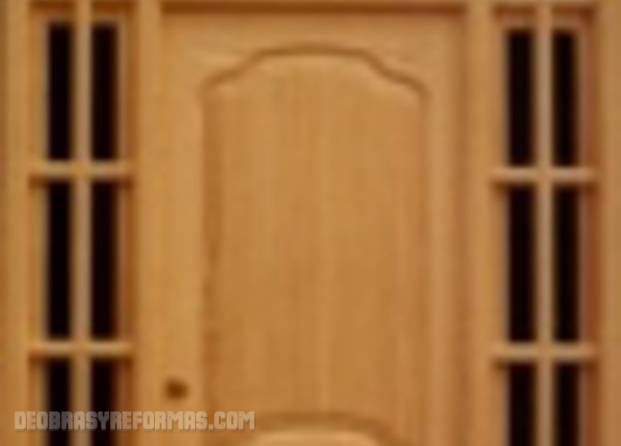 puerta de madera