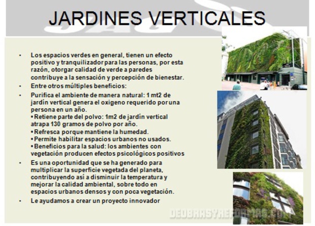 Jardines verticales