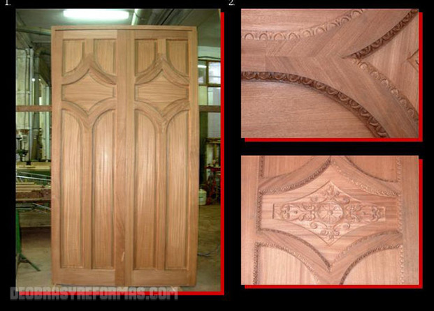 puertas en madera